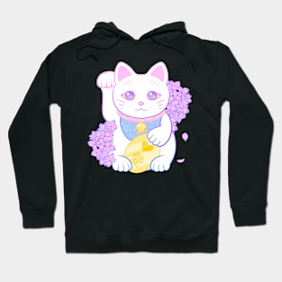 Maneki Neko (pastel) Hoodie